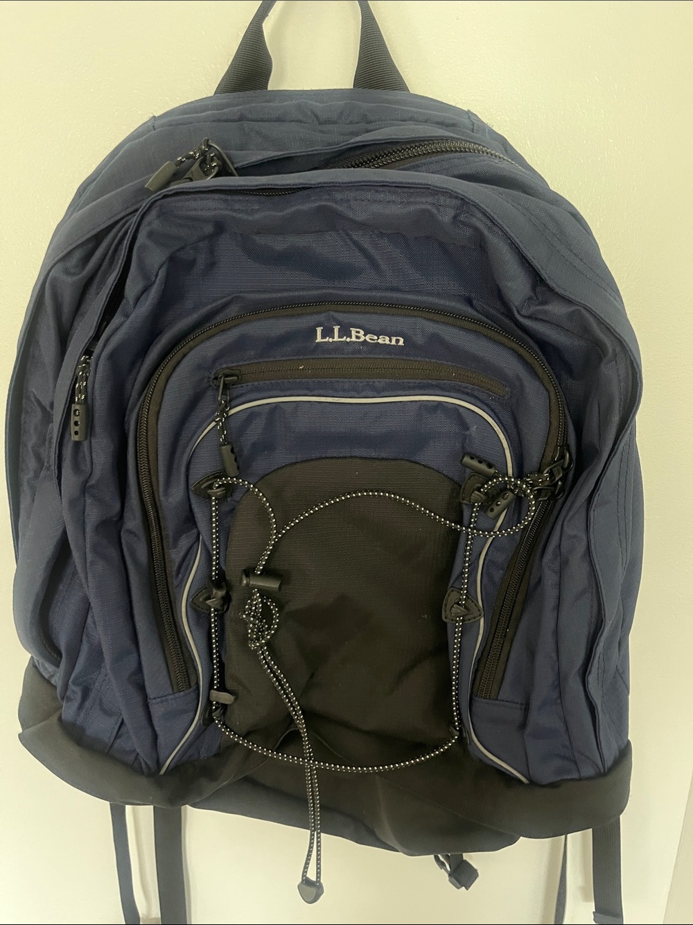 L.L. Bean Navy and Black Men's Daypack